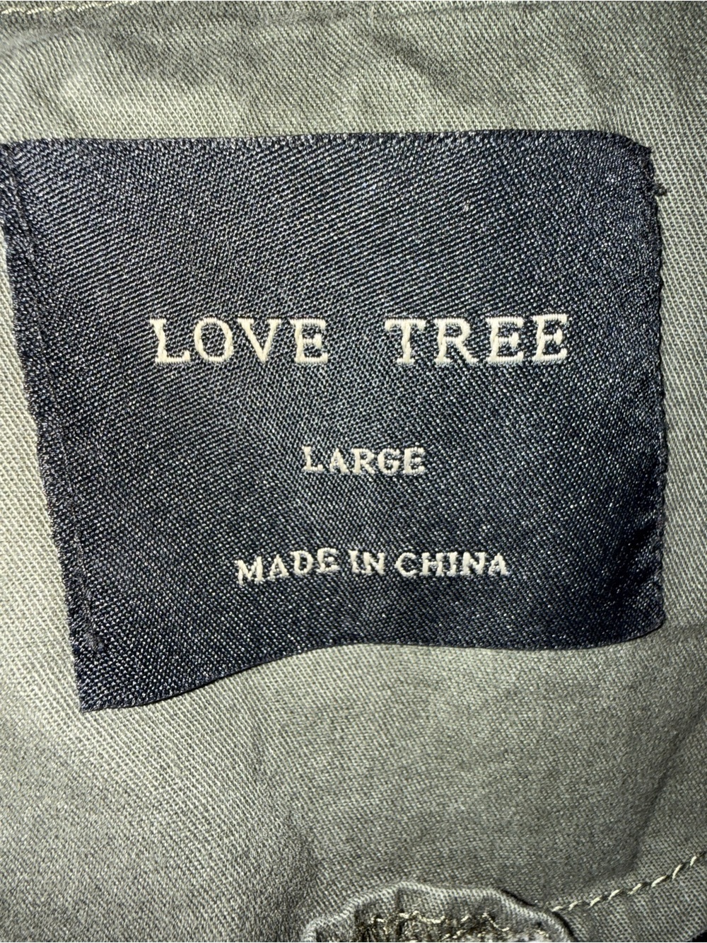 Love Tree Olive Utility Field Jacket - Picture 5 of 5